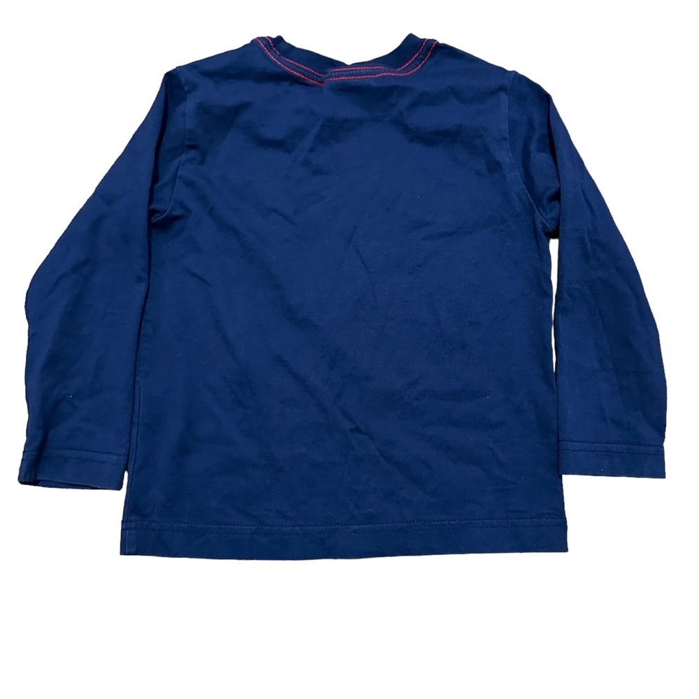 Hannah Andersson Polar Bear Appliqué Long Sleeve Top - Picture 2 of 6